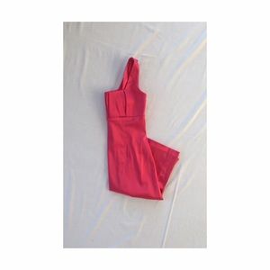 Hot Pink Fitted Cocktail Dress