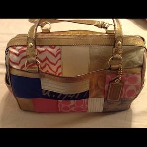 Coach purse with matching wallet
