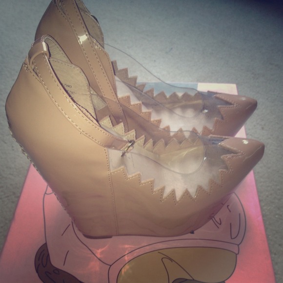 🔥SOLD🔥Jeffrey Campbell Audrey Platform Wedge 6!