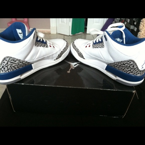 Jordan true blue 3s - Picture 2 of 4