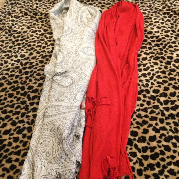 BUNDLE 2 beautiful pashmina scarves