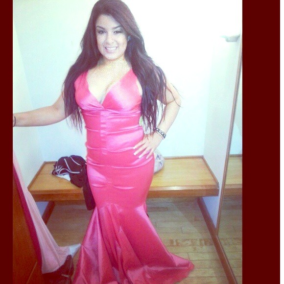 Never Worn Red Mermaid Style Gown 😍😘