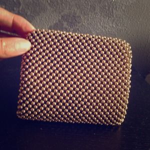 Vintage gold ball wallet