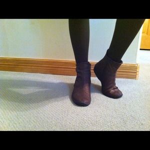 🔻REDUCED🔻Bronze/brown ankle boots