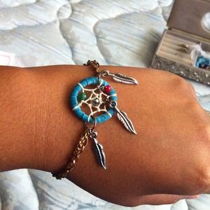 Dream catcher bracelet