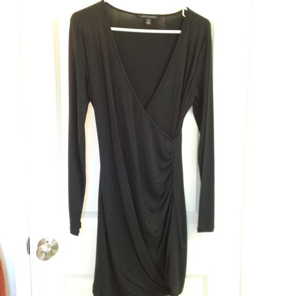 Black stretch dress