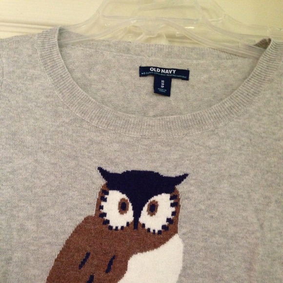 BUNDLED Old Navy Owl Sweater - Picture 2 of 4