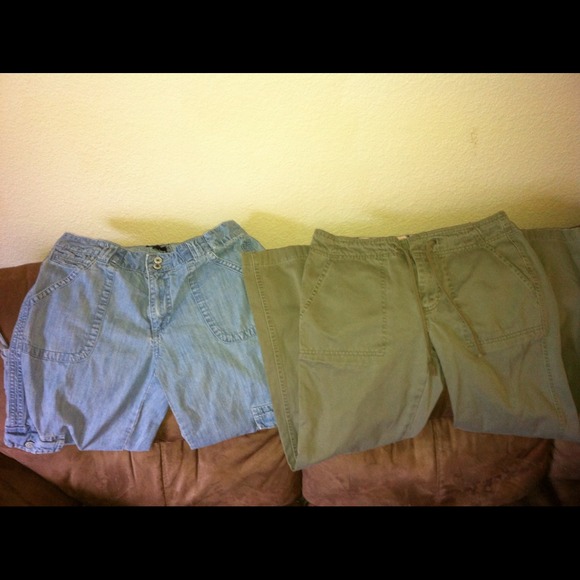 2 pair of capris