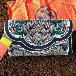 Authentic Tory Burch clutch