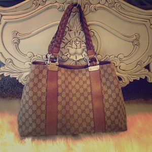 Designer Gucci handbag.