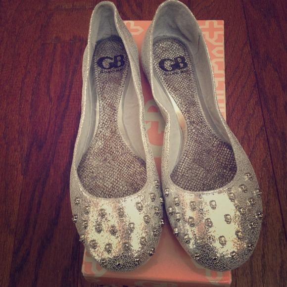 New Gianni Bini Silver/Metallic Flats