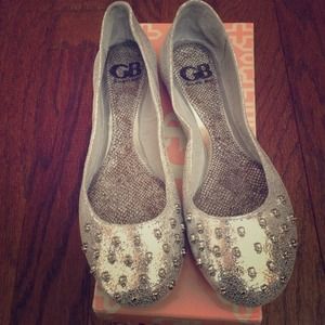 New Gianni Bini Silver/Metallic Flats