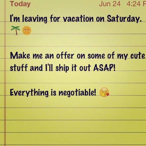 Dresses, shoes and tops!