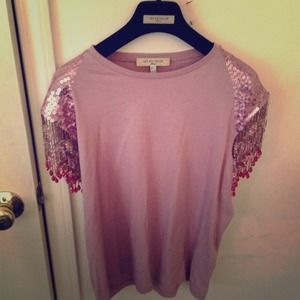 See by Chloe sequin and beaded top