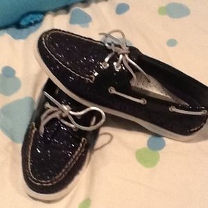 Navy Sperry Top Sider