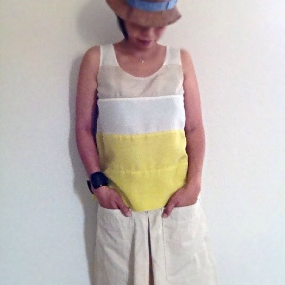 Sold!  See by Chloe silk color block tank - Picture 2 of 4