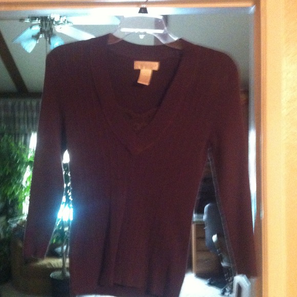 Dark brown sweater