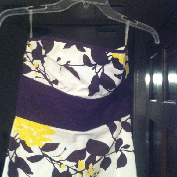 Strapless summer dress