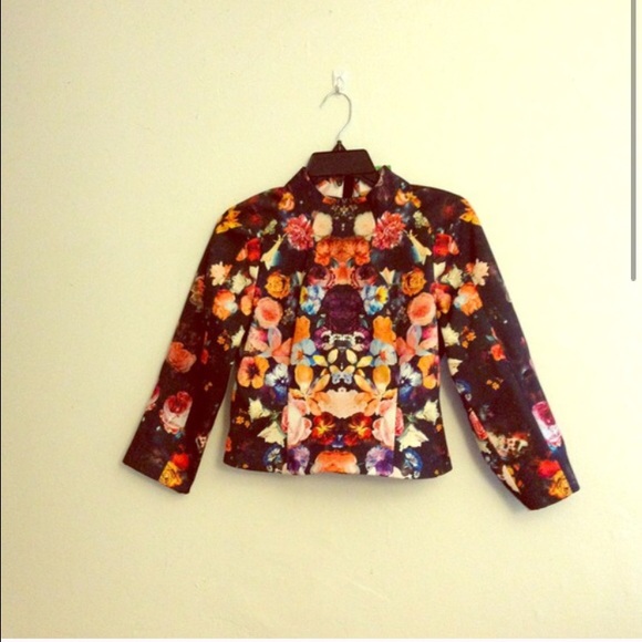 SOLD RARE Conscious Collection Floral Jacket - Picture 2 of 3
