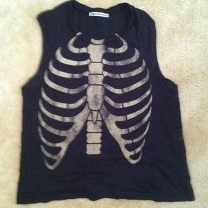 rib cage tank top