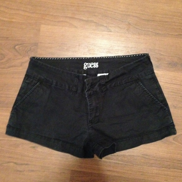 Guess black shorts