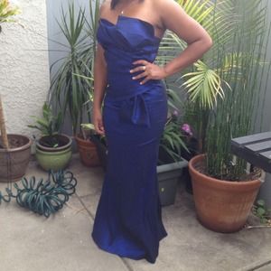 Formal Dress - Dark Blue