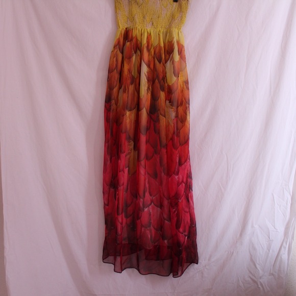 'Light as a feather' maxi dress