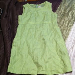 REDUCED Light green GAP linen dress