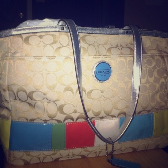 Authentic Coach diaper bag