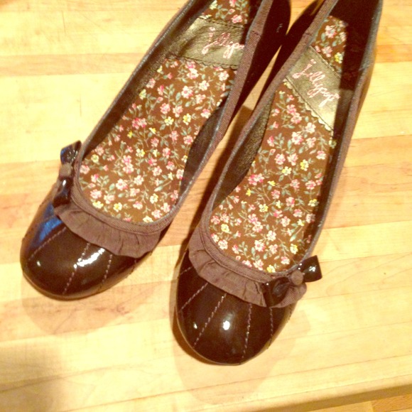 HOLD ALM0414 jellypop Chocolate Patent  Pumps