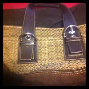 Authentic Brown Coach e0785-f10927