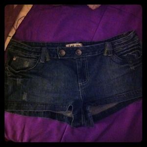 Jean shorts!!