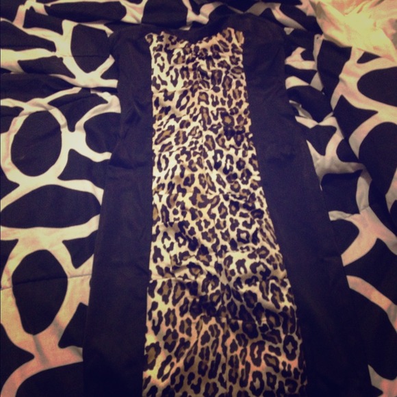 Cheetah print club dress - Picture 1 of 2