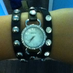Wrap around wrist watch