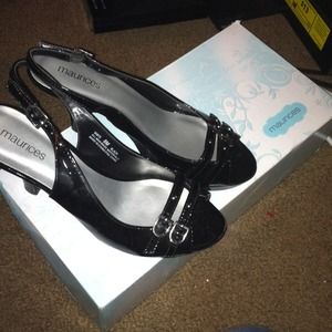 Black classy heels