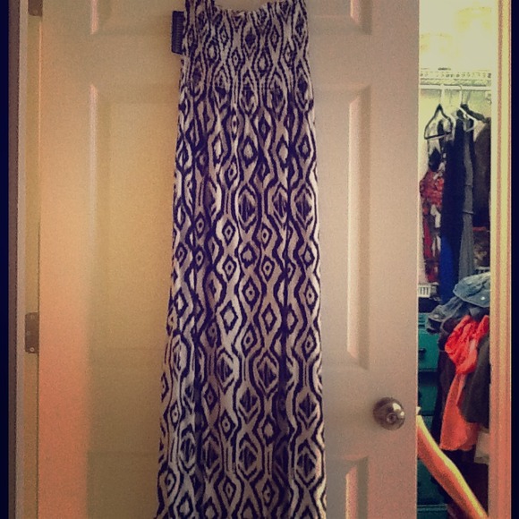 Tribal Print Maxi dress