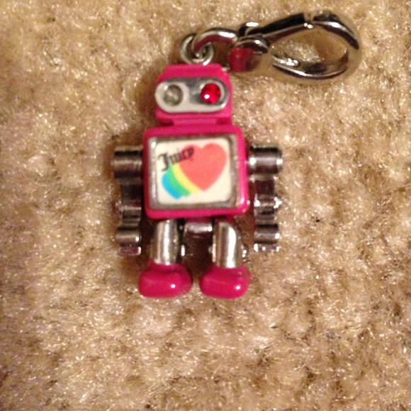Juicy couture robot charm