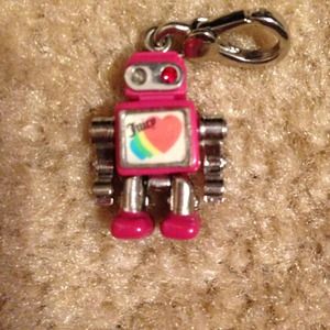 Juicy couture robot charm