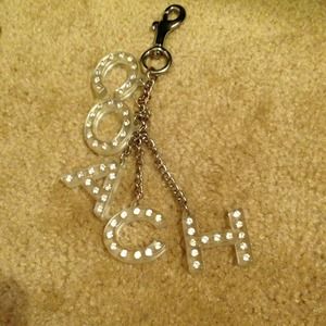 Super cute coach key fob