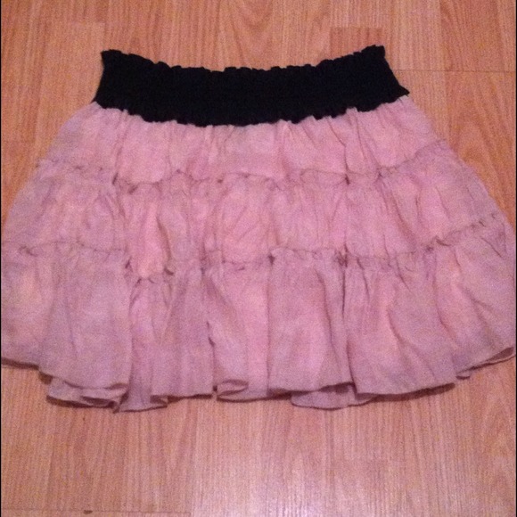 Light pink skirt