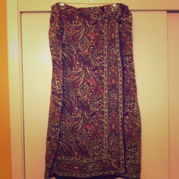 Charter club size 18w  faux wrap style skirt