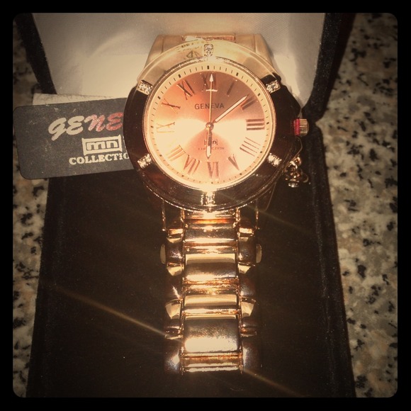 Watch Geneva MN collection, new with tag.