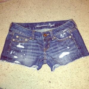 American eagle cut off shorts