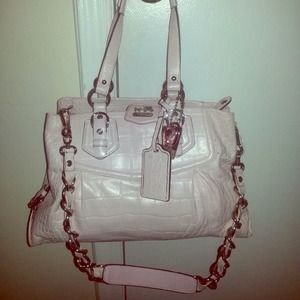 Light pink Coach Purse