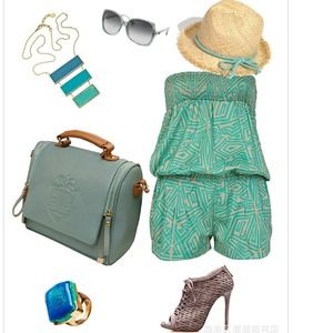 Mint British  vintage inspired handbag
