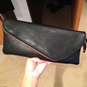 Black Envelope Clutch/Crossbody