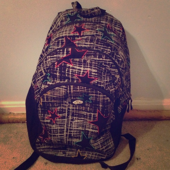 BUNDLED VANS Starred Backpack, USB