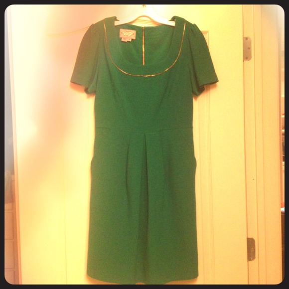 Forest Green Dress