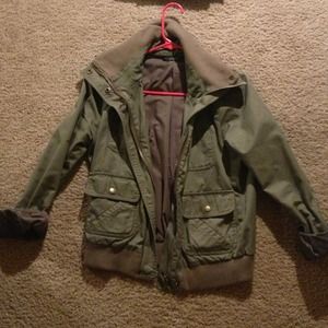 Reserved!!! J Crew utility jacket