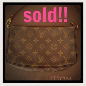 Authentic Louis Vuitton mini pochette